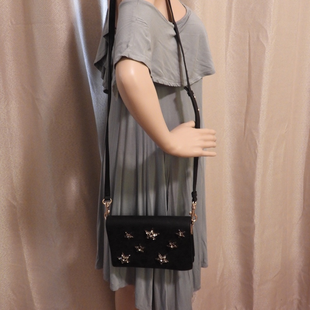 Anna Sui Crossbody Bag - Black